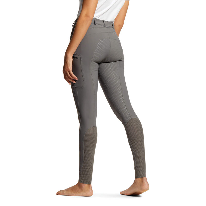 Ariat English: Triton Grip Full Seat Breech Leggings Mujer - Gris (LZHWP5739)